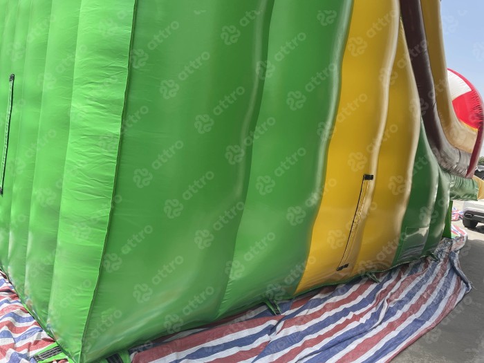 Надувной аквапарк "Бегемотик Мотя" 17,5*10*8,1 м