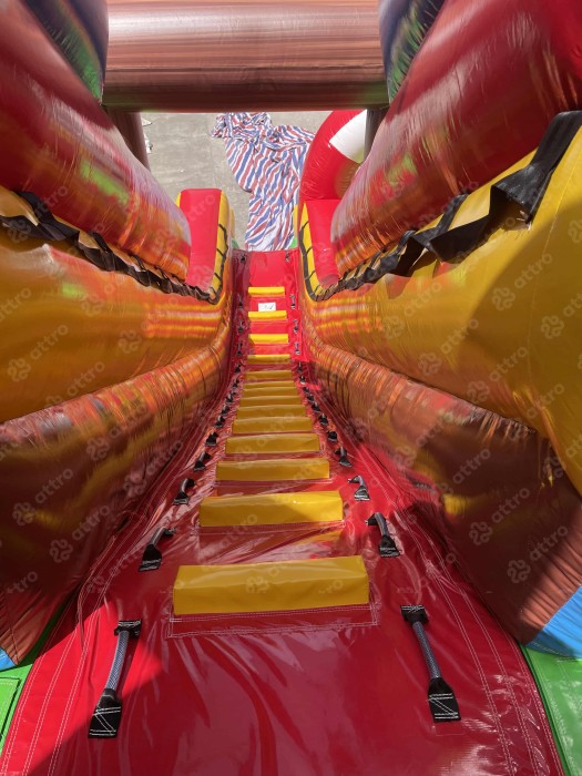 Надувной аквапарк "Бегемотик Мотя" 17,5*10*8,1 м