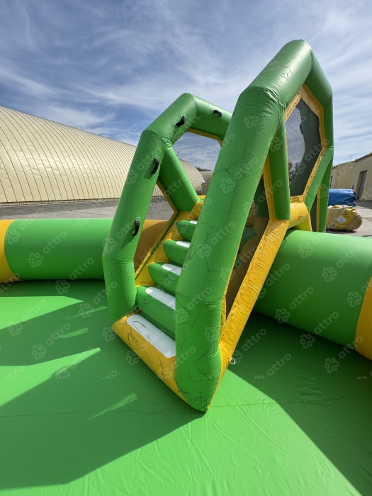 Надувной аквапарк "Бегемотик Мотя" 17,5*10*8,1 м