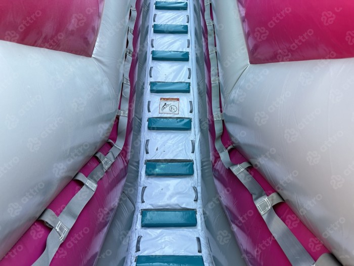 Водная надувная горка "Триппо" с одним бассейном 35*15*14 м 