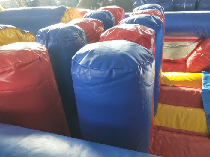 Надувная полоса препятствий "Туда-обратно" 10*3*3,5 м