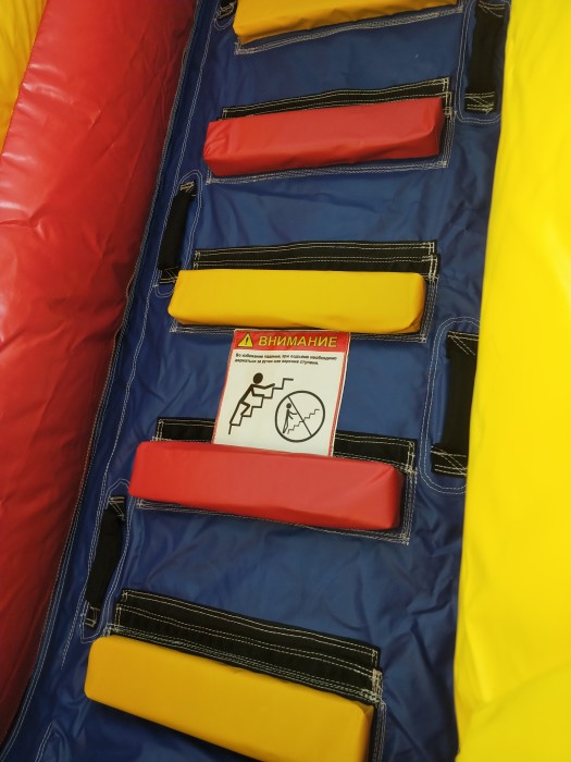 Надувная полоса препятствий "Туда-обратно" 10*3*3,5 м