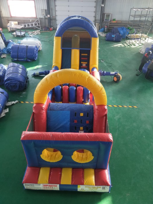 Надувная полоса препятствий "Туда-обратно" 10*3*3,5 м