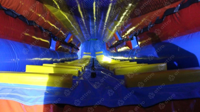 Надувной батут «Как приручить дракона» 18*13*11,5 м