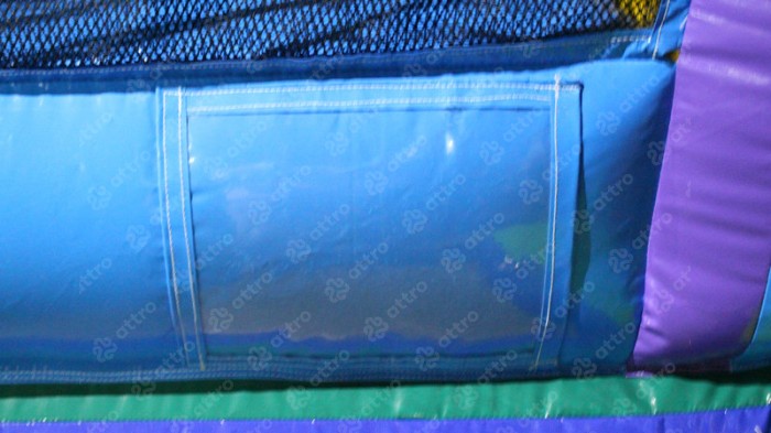 Надувной батут «Как приручить дракона» 18*13*11,5 м