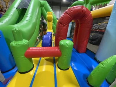 Надувная горка "Джуманджи" 7*4*3,5 м