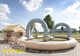 Надувная трасса Ипподром 10*6*4 м