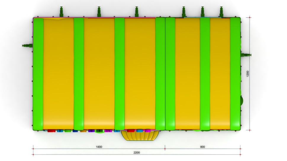Надувной батут 