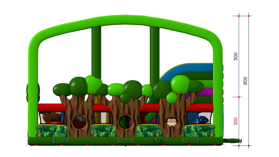 Надувной батут 