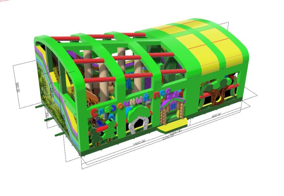 Надувной батут 