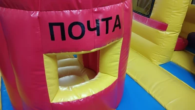 Надувной батут "Центральная площадь" 8*6*2 м