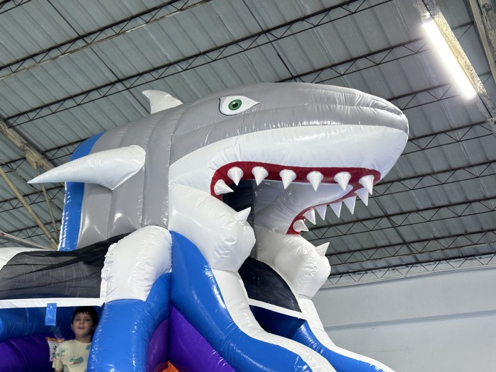 Надувной аквапарк "Акула" 8*7*4,3 м