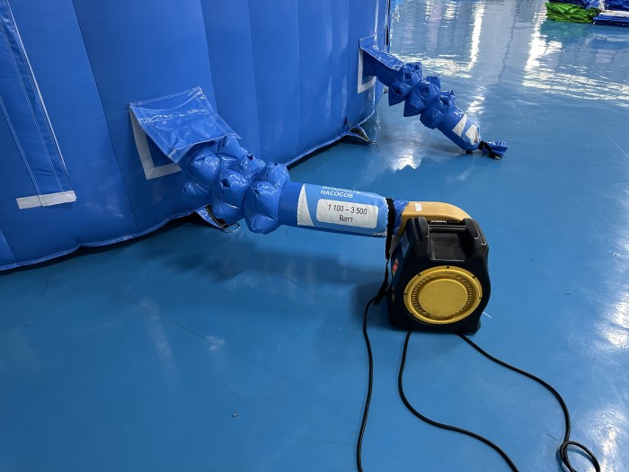 Надувной аквапарк "Акула" 8*7*4,3 м