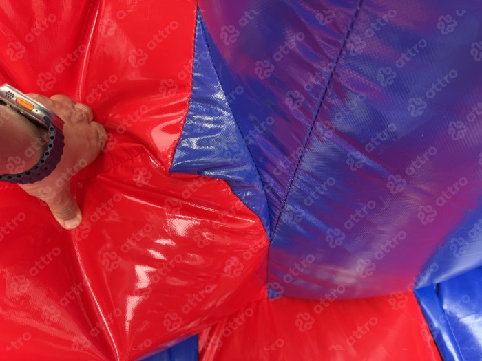 Надувной батут "Спайдермен в городе" 8*8*8 м