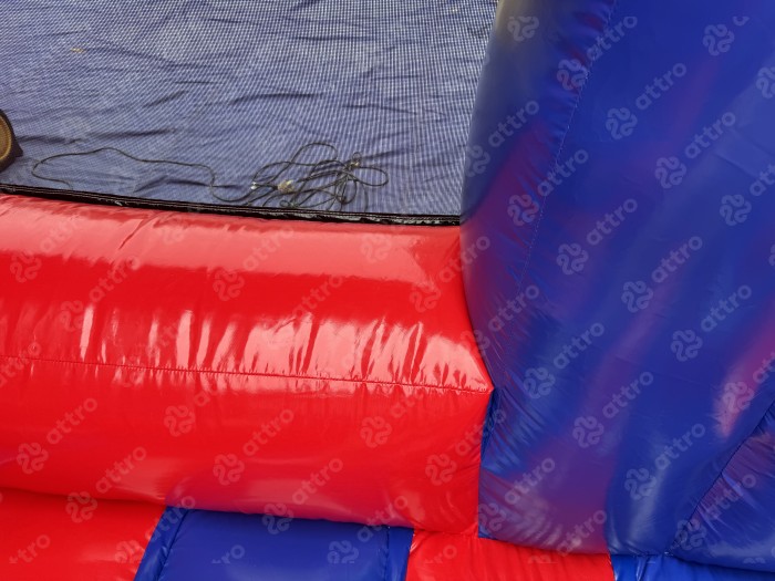 Надувной батут "Спайдермен в городе" 8*8*8 м