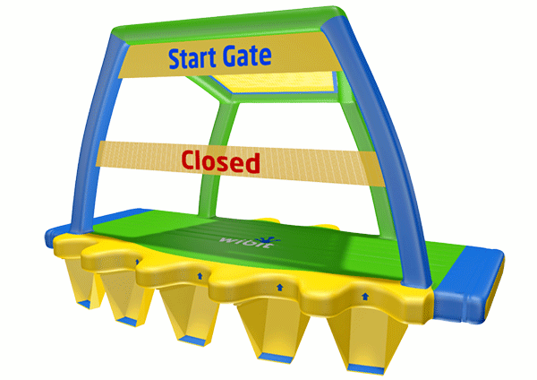 Модуль аквапарка "Стартовые ворота" 6*3,2*3,1 м