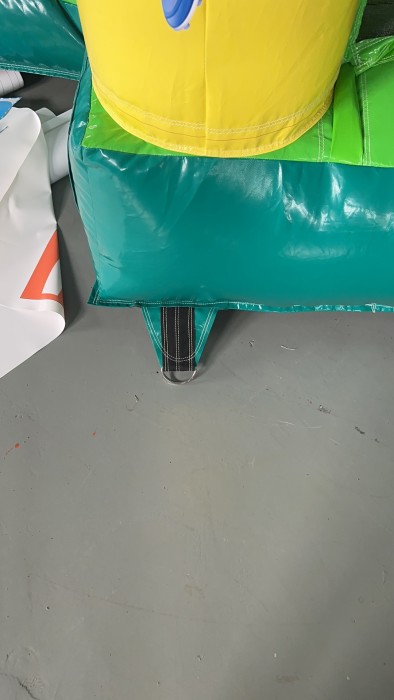 Надувная горка "Спортикус" 12*4,3*7 м (из одной части)