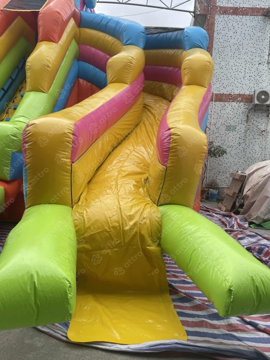 Надувной аквапарк "Веселые каникулы" 26,5*26,5*9,4 м