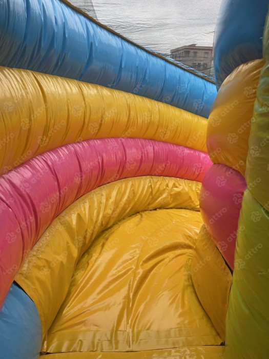 Надувной аквапарк "Веселые каникулы" 26,5*26,5*9,4 м