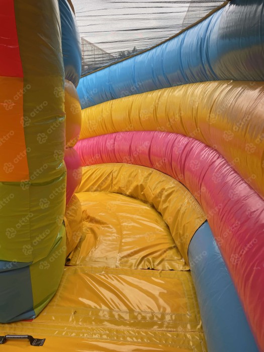 Надувной аквапарк "Веселые каникулы" 26,5*26,5*9,4 м