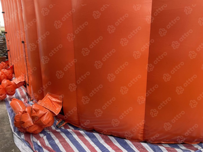 Надувной аквапарк "Веселые каникулы" 26,5*26,5*9,4 м