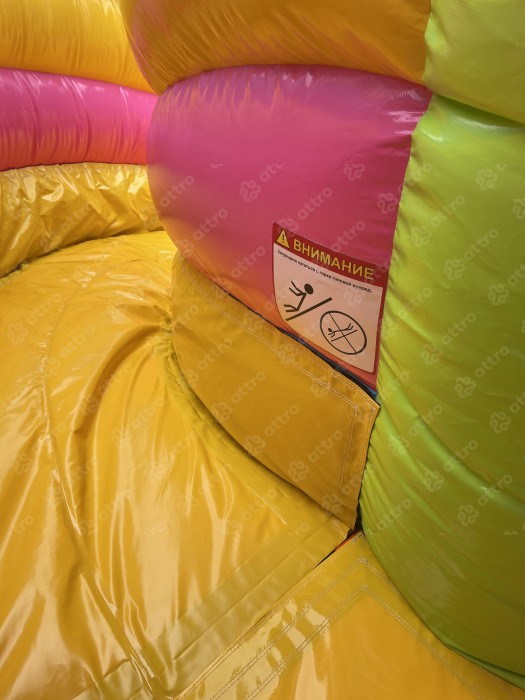 Надувной аквапарк "Веселые каникулы" 26,5*26,5*9,4 м