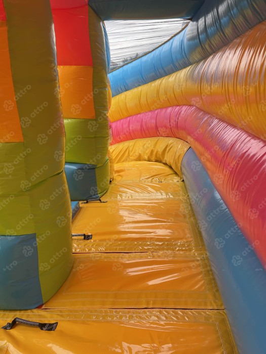 Надувной аквапарк "Веселые каникулы" 26,5*26,5*9,4 м