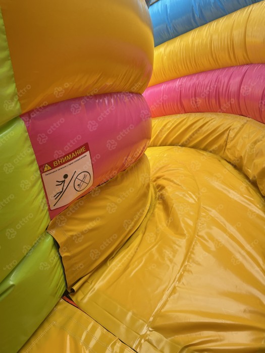 Надувной аквапарк "Веселые каникулы" 26,5*26,5*9,4 м