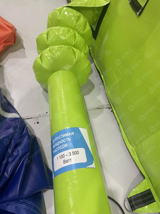 Надувной аквапарк "Веселые каникулы" 26,5*26,5*9,4 м