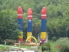 Надувной батут-тарзанка ATTRO Bungee 10*10*7 м