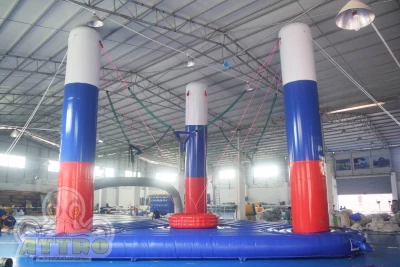 Надувной батут-тарзанка ATTRO Bungee 10*10*7 м