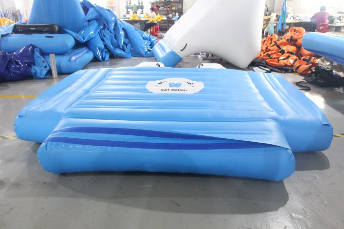 Модуль аквапарка "Соединитель 3х + ступень" 3*3*0,3 м