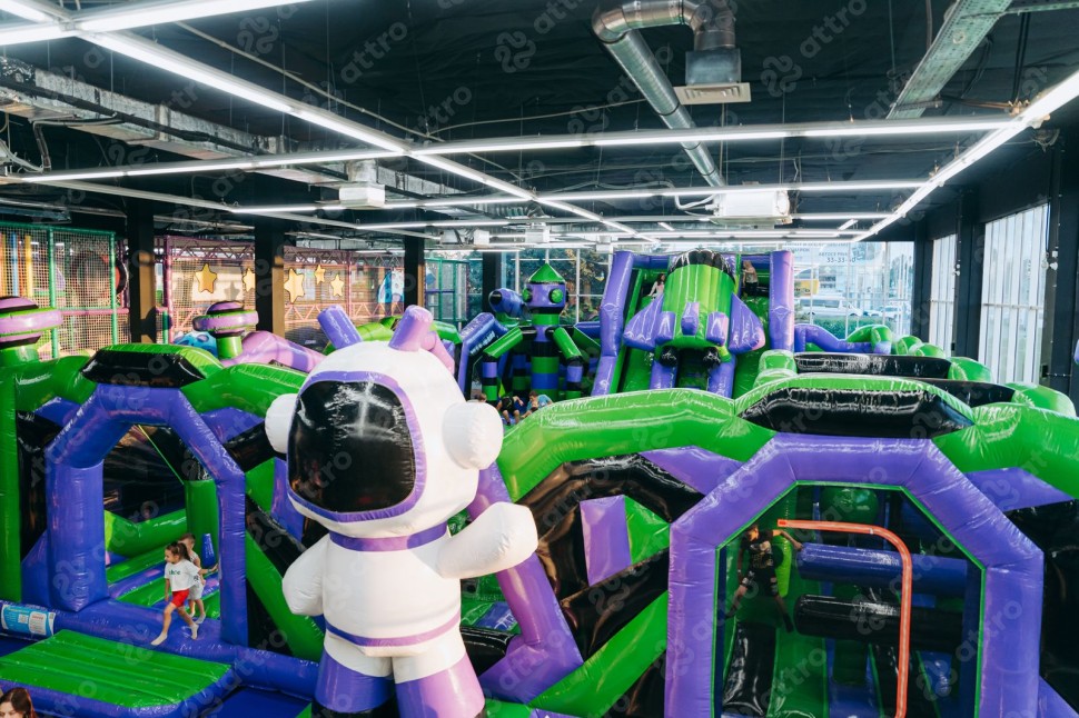 Надувная горка 