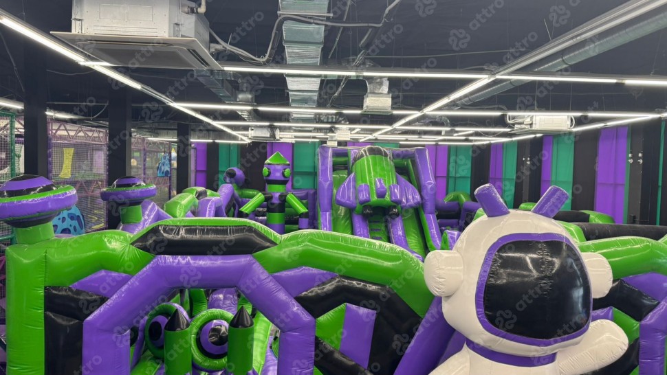 Надувная горка 