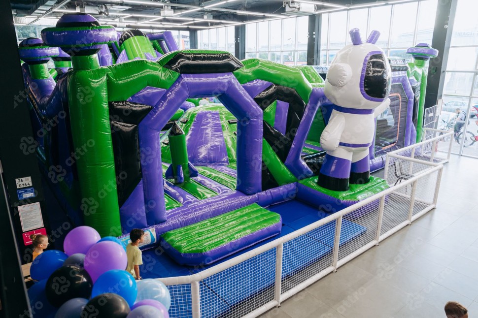 Надувная горка 
