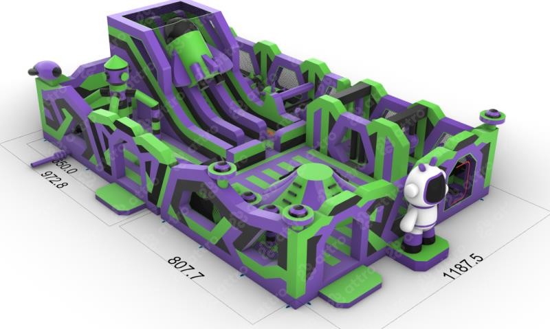 Надувная горка 