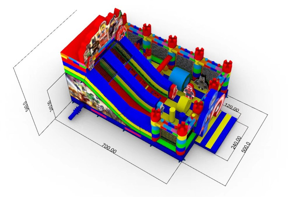Надувной батут 