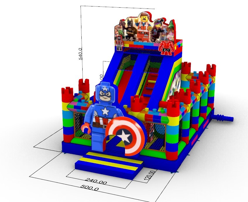 Надувной батут 