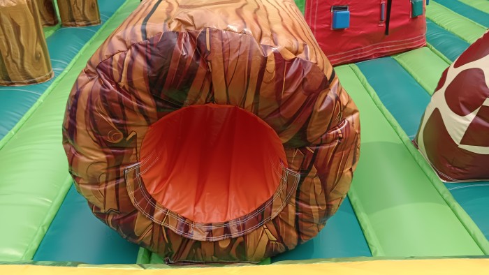 Надувная горка "Сказочный лес" 24*10*7,5м