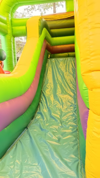 Надувная горка "Сказочный лес" 24*10*7,5м