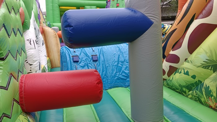 Надувная горка "Сказочный лес" 24*10*7,5м