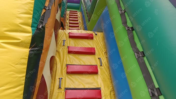 Надувная горка "Сказочный лес" 24*10*7,5м