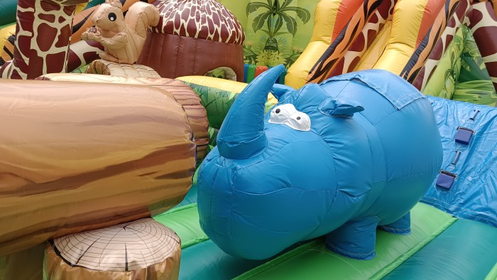 Надувная горка "Сказочный лес" 24*10*7,5м