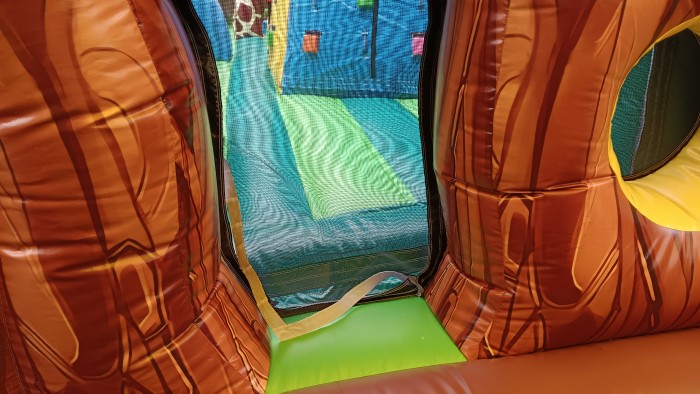 Надувная горка "Сказочный лес" 24*10*7,5м