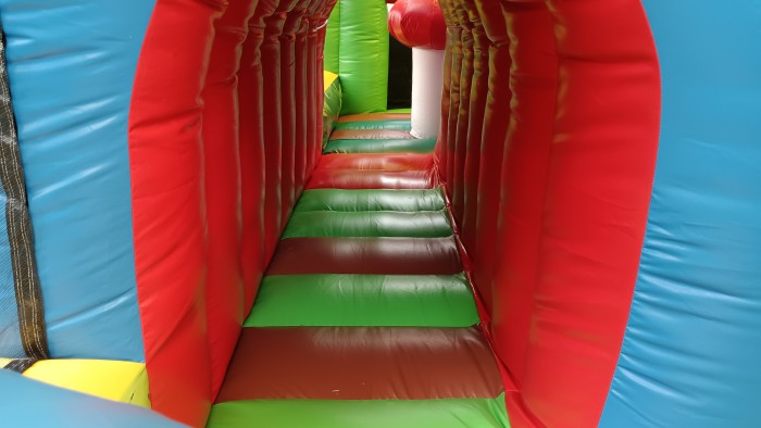 Надувная горка "Сказочный лес" 24*10*7,5м