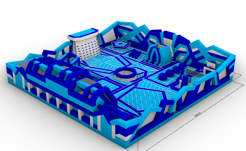 Надувной парк 