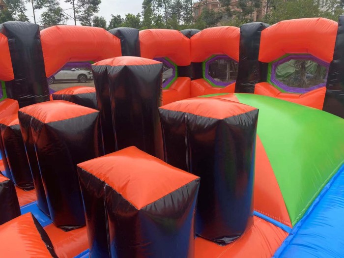 Надувная горка "Космос парк" 18*15*5,3 м