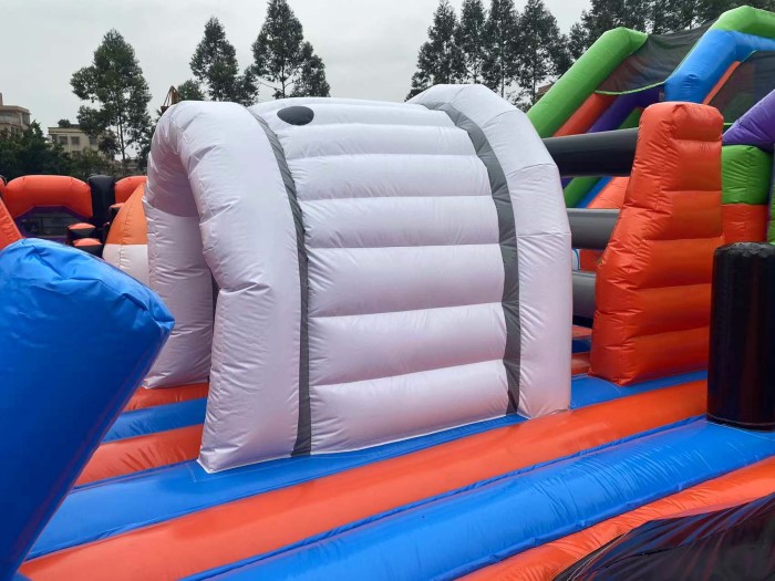 Надувная горка "Космос парк" 18*15*5,3 м