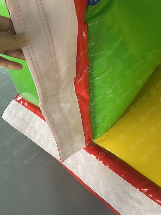 Надувная горка "Конструктор" летний, 12*5*7,6 м 