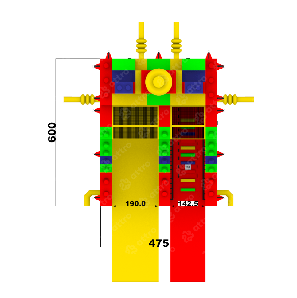 Надувная горка 